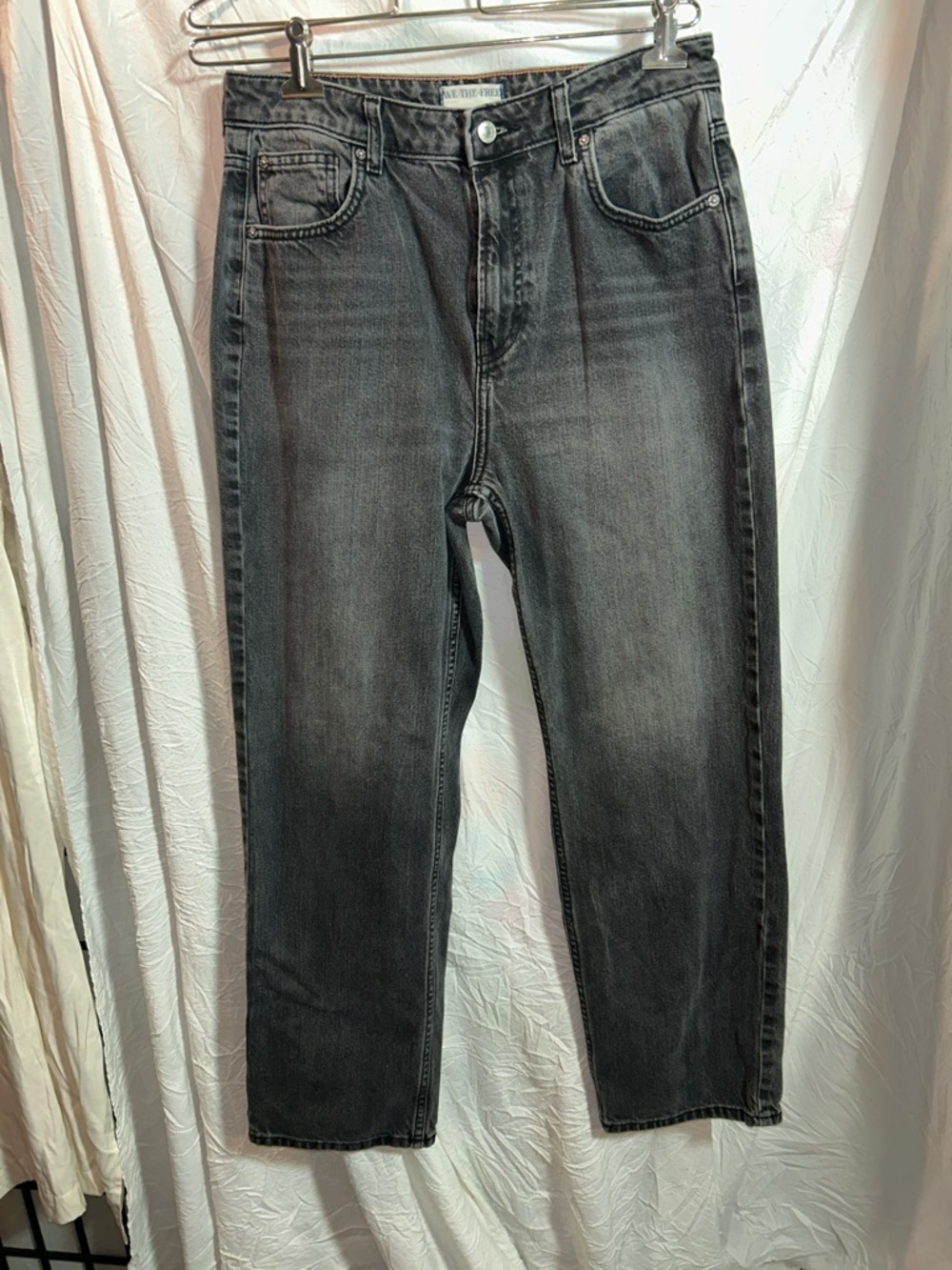 We The Free Women's Straight Leg Jeans in Washed Black